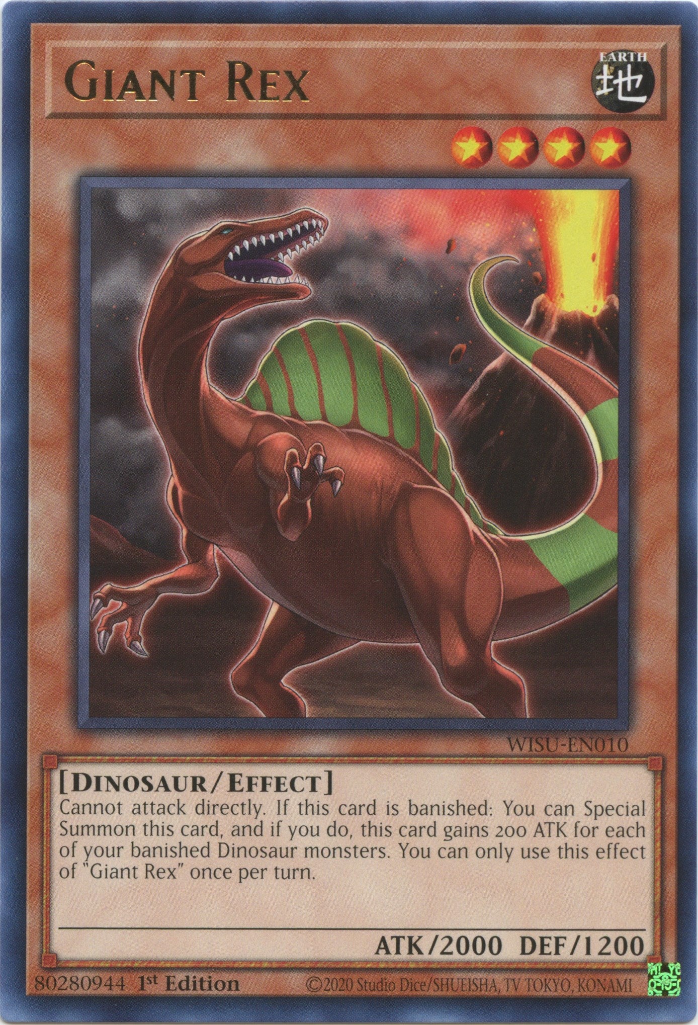 Giant Rex [WISU-EN010] Rare | L.A. Mood Comics and Games