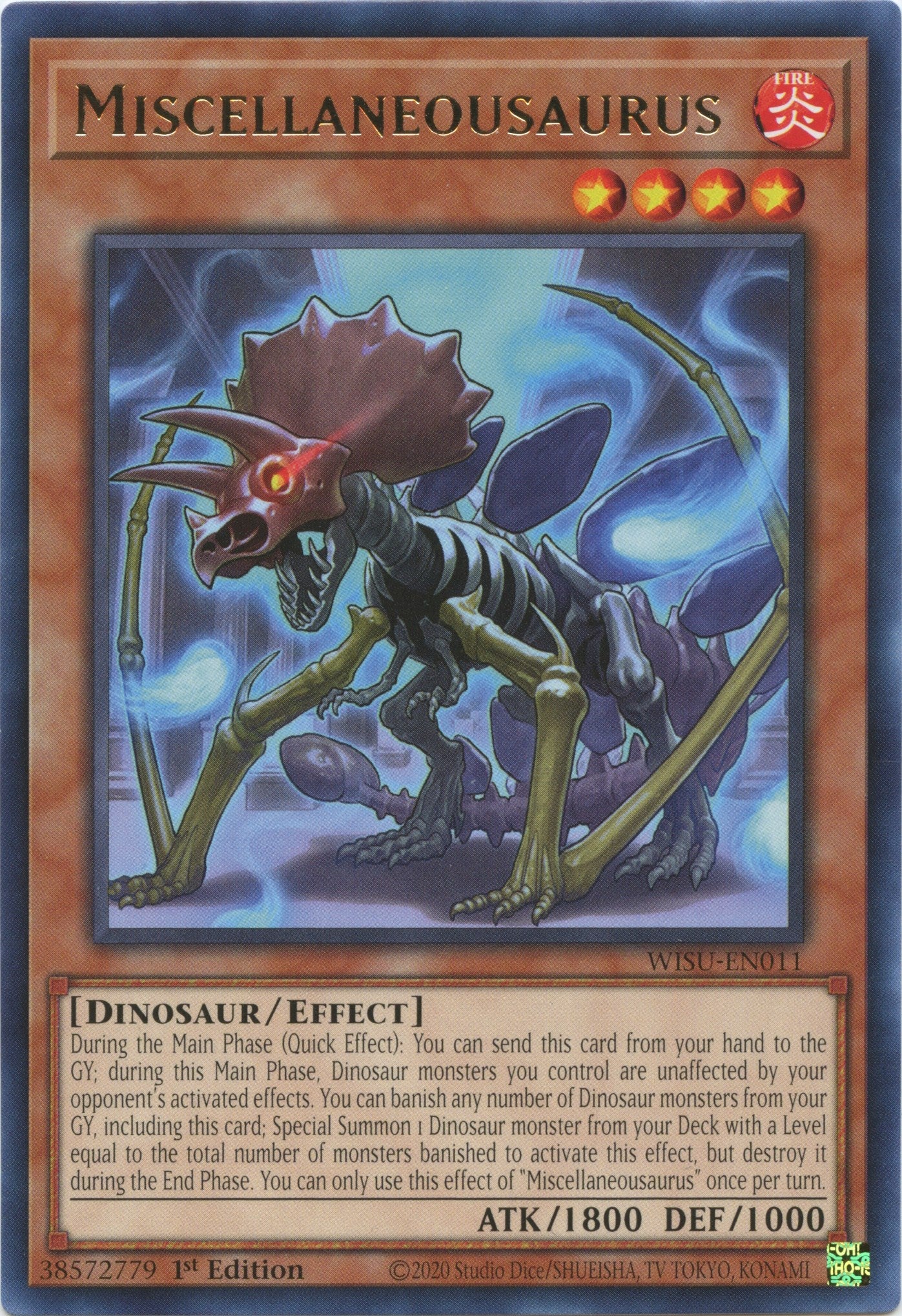 Miscellaneousaurus [WISU-EN011] Rare | L.A. Mood Comics and Games