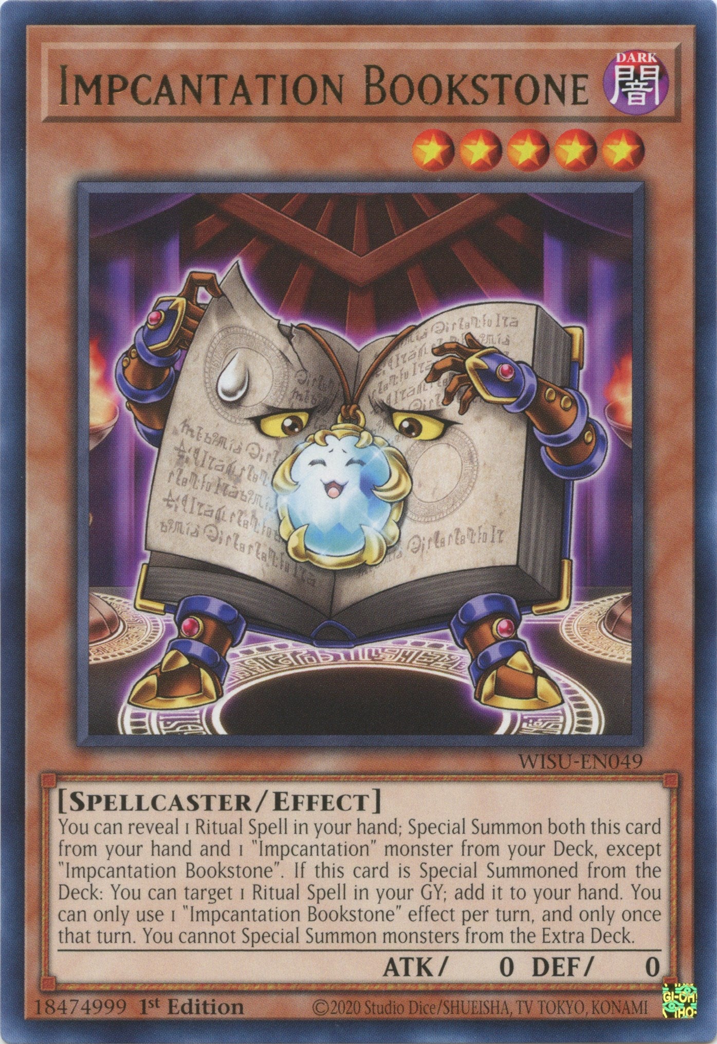 Impcantation Bookstone [WISU-EN049] Rare | L.A. Mood Comics and Games