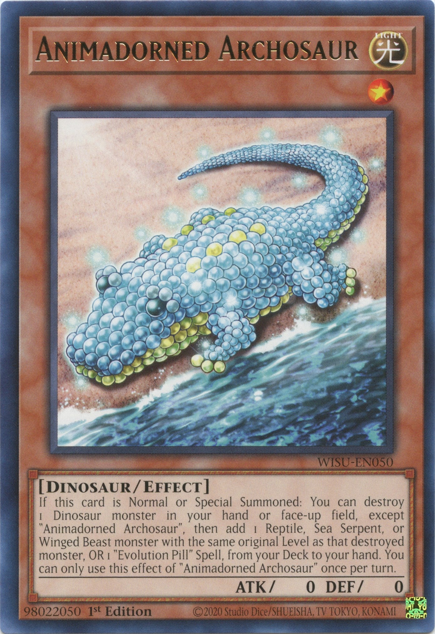 Animadorned Archosaur [WISU-EN050] Rare | L.A. Mood Comics and Games