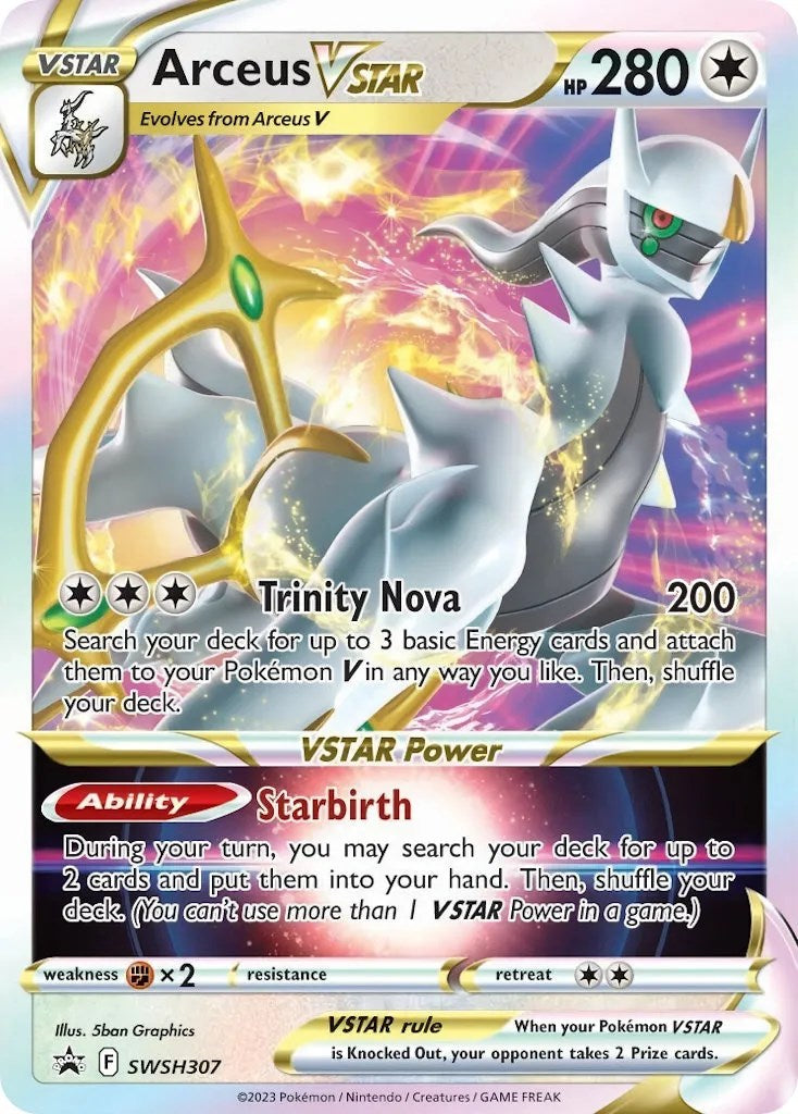 Arceus VSTAR (SWSH307) [Sword & Shield: Black Star Promos] | L.A. Mood Comics and Games