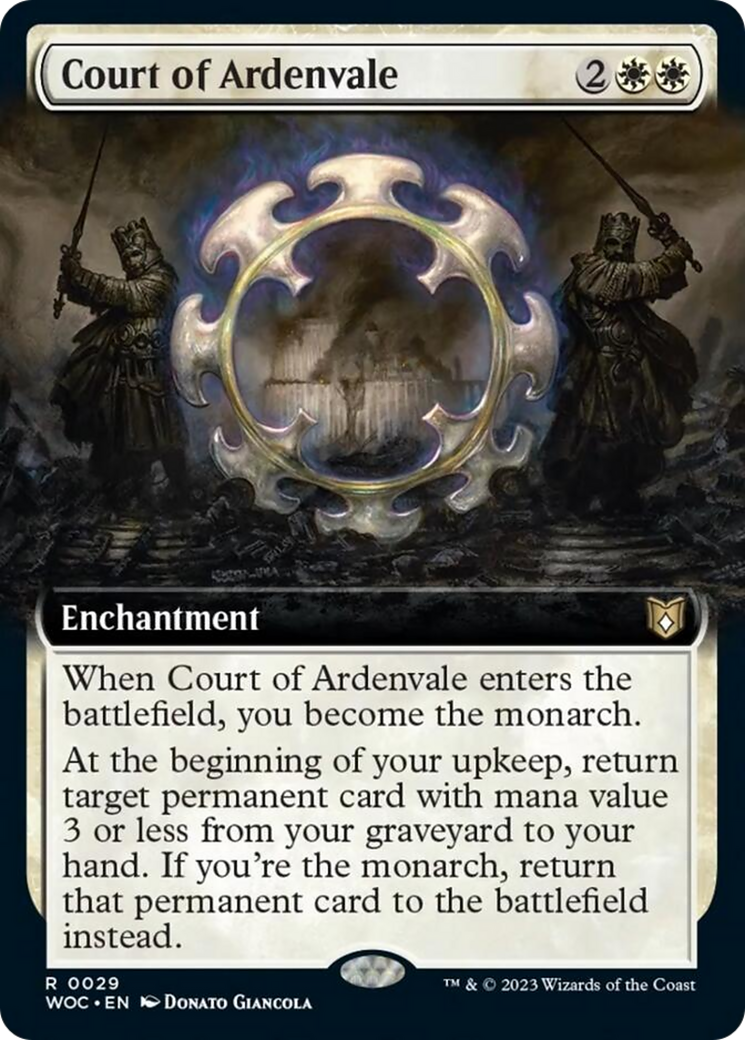 Court of Ardenvale (Extended Art) [Wilds of Eldraine Commander] | L.A. Mood Comics and Games