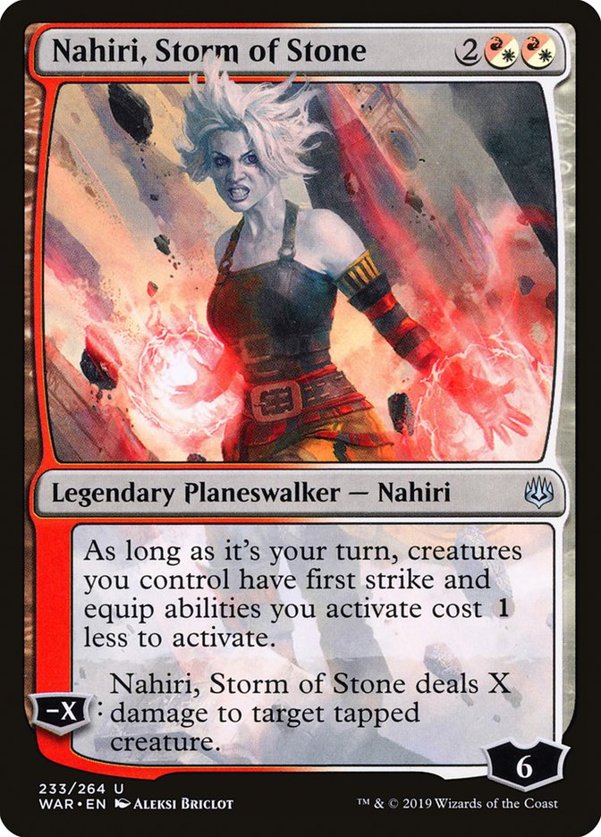 Nahiri, Storm of Stone [War of the Spark] | L.A. Mood Comics and Games