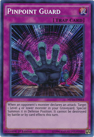 Pinpoint Guard [MP14-EN044] Secret Rare | L.A. Mood Comics and Games