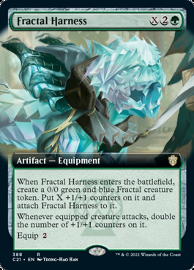 Fractal Harness (Extended Art) [Commander 2021] | L.A. Mood Comics and Games