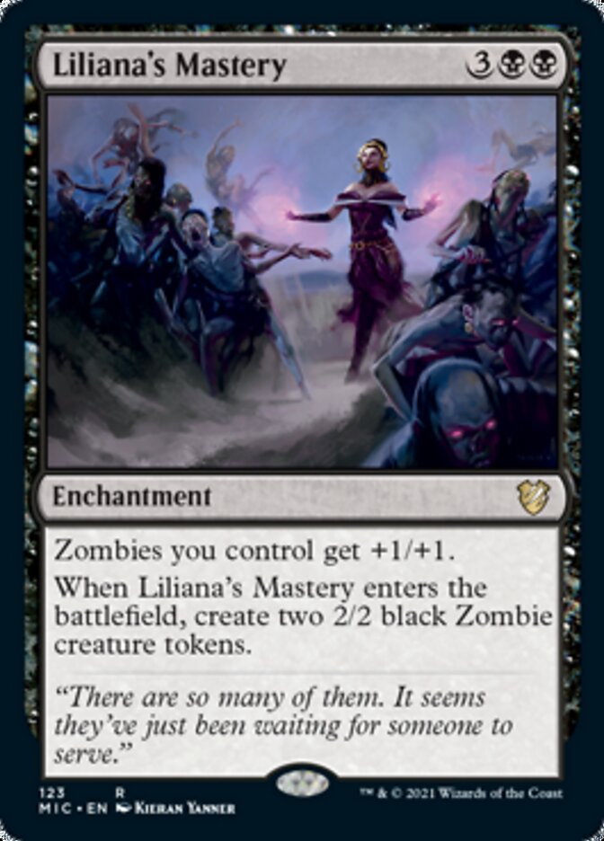 Liliana's Mastery [Innistrad: Midnight Hunt Commander] | L.A. Mood Comics and Games