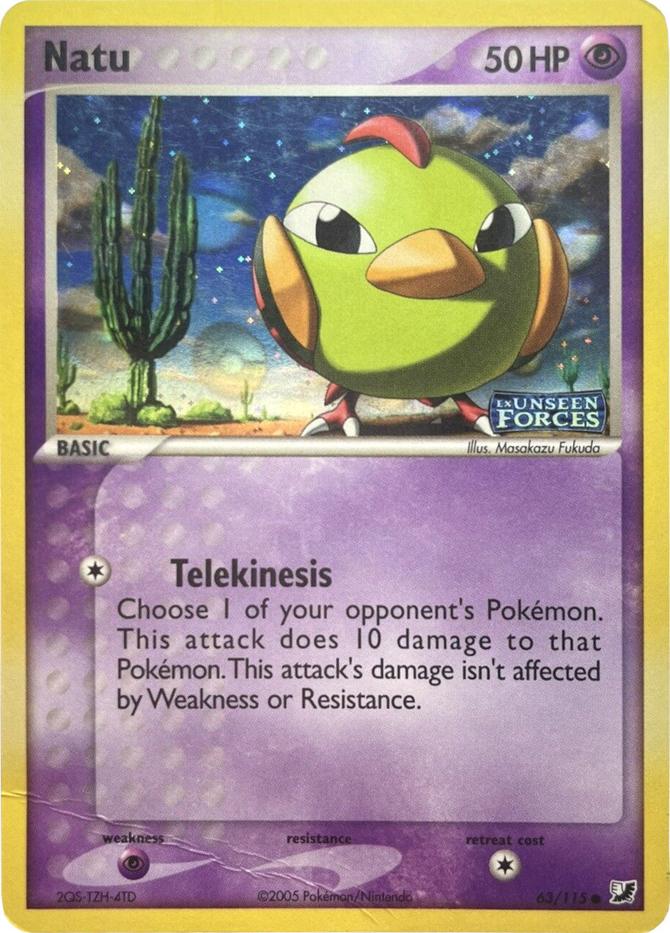 Natu (63/115) (Stamped) [EX: Unseen Forces] | L.A. Mood Comics and Games