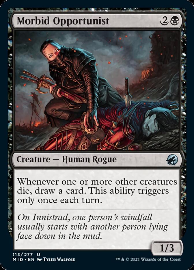 Morbid Opportunist [Innistrad: Midnight Hunt] | L.A. Mood Comics and Games
