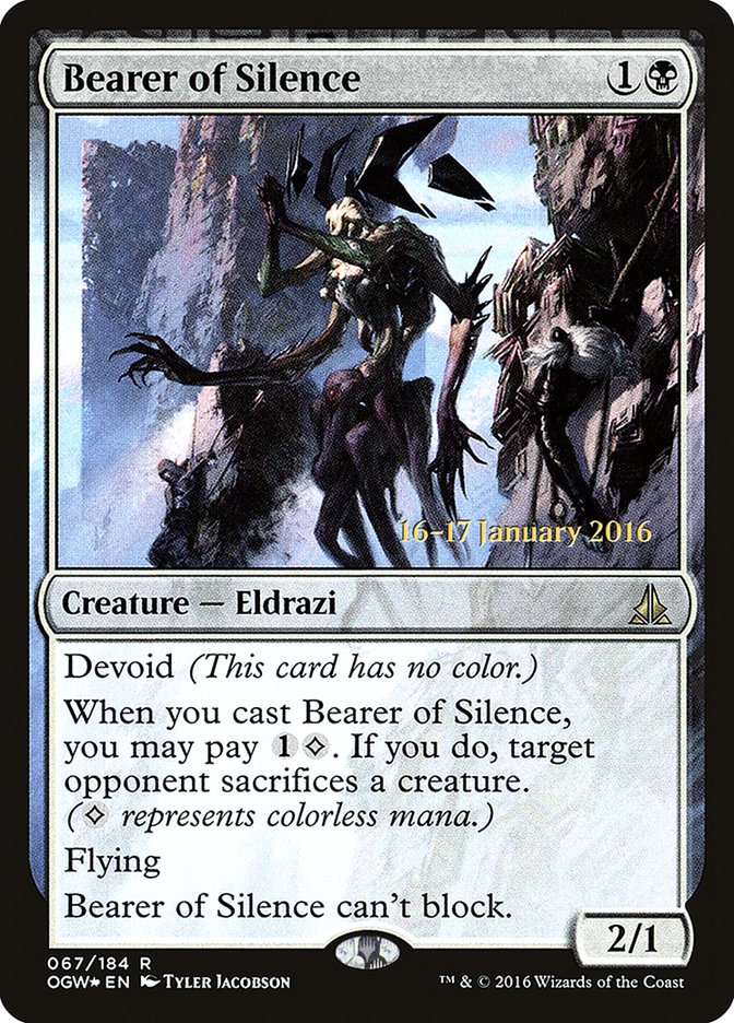 Bearer of Silence [Oath of the Gatewatch Prerelease Promos] | L.A. Mood Comics and Games