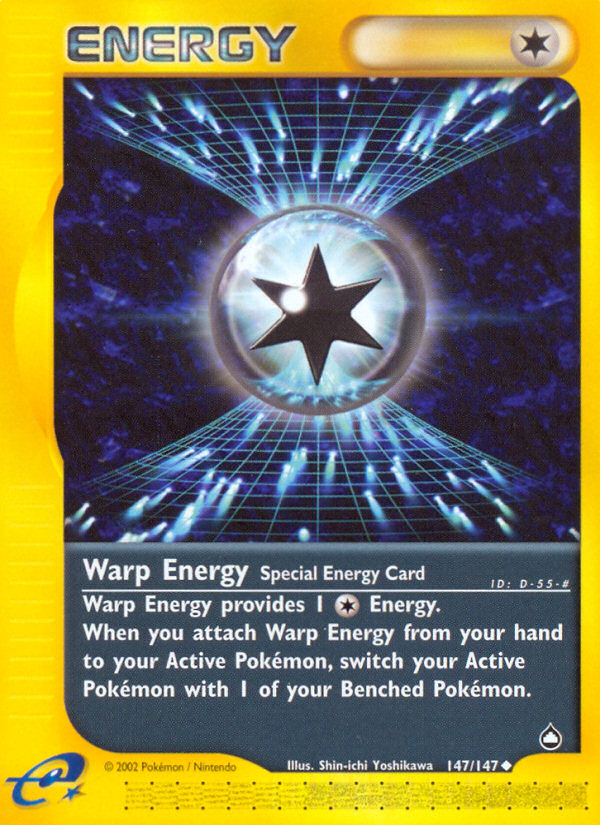 Warp Energy (147/147) [Aquapolis] | L.A. Mood Comics and Games