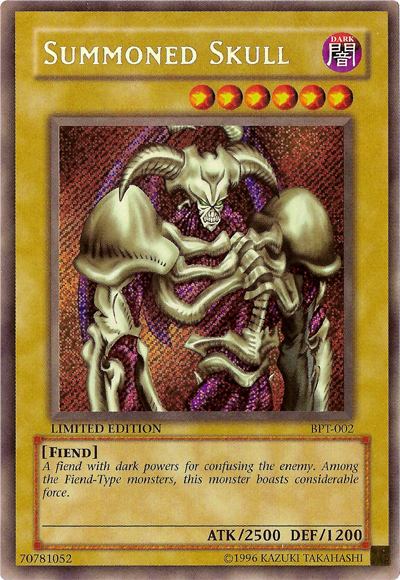 Summoned Skull [BPT-002] Secret Rare | L.A. Mood Comics and Games