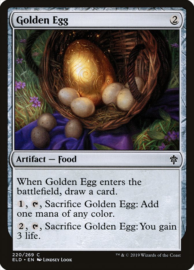 Golden Egg [Throne of Eldraine] | L.A. Mood Comics and Games