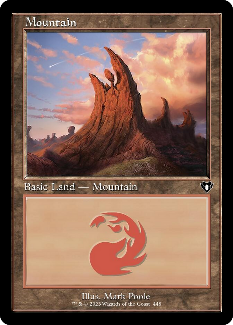 Mountain (448) (Retro) [Commander Masters] | L.A. Mood Comics and Games