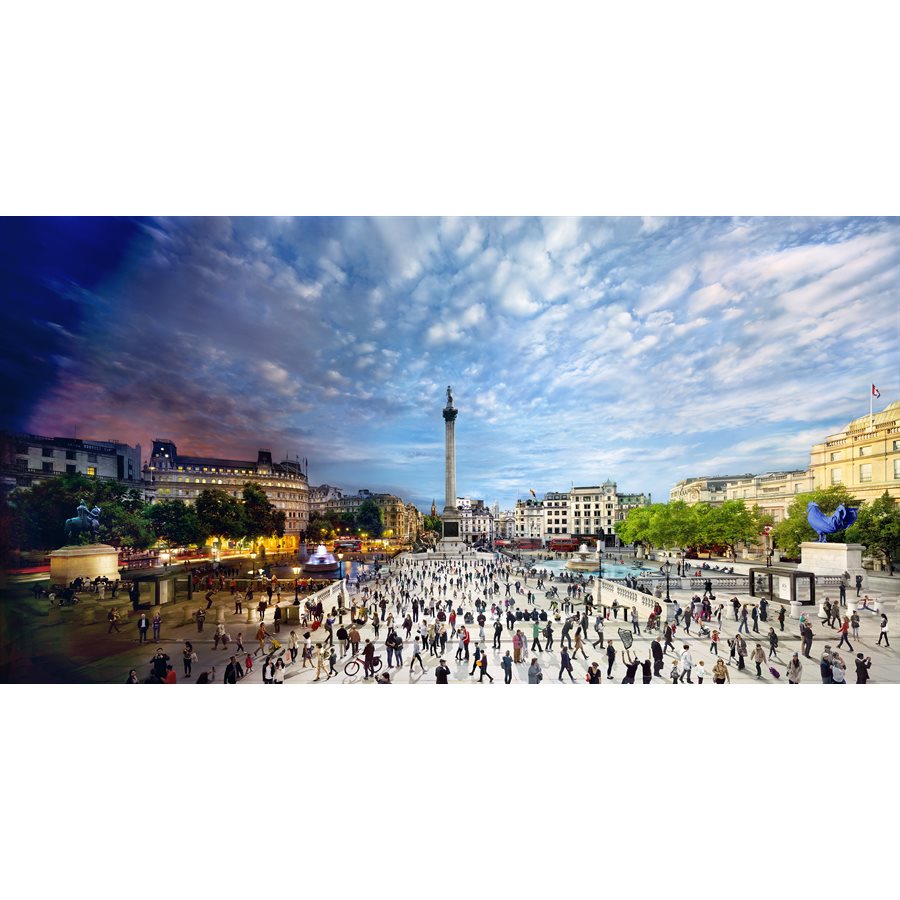 Puzzle: 1000 Stephen Wilkes - Trafalgar Square, London Day To Night | L.A. Mood Comics and Games