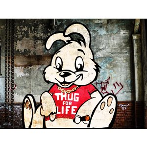 Urban Art - Banksy Puzzle Thug Life | L.A. Mood Comics and Games