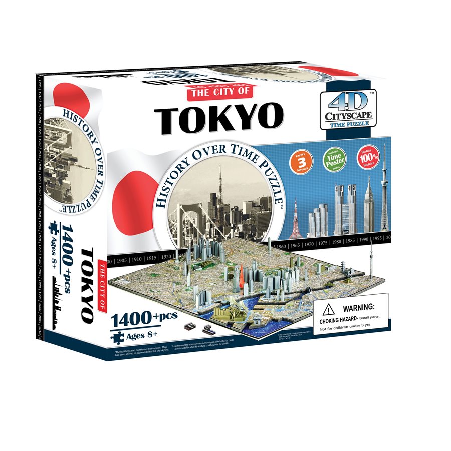 Puzzle 4D Cityscape: Tokyo, Japan (1400 Pieces) | L.A. Mood Comics and Games