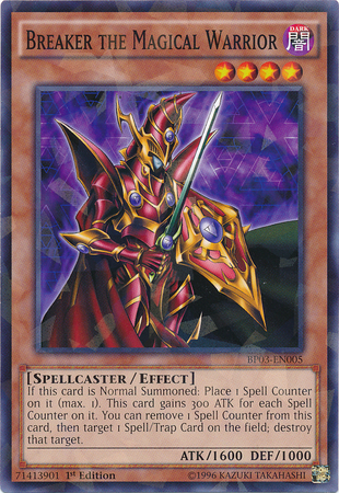 Breaker the Magical Warrior [BP03-EN005] Shatterfoil Rare | L.A. Mood Comics and Games