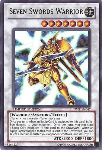 Seven Swords Warrior [JUMP-EN047] Ultra Rare | L.A. Mood Comics and Games