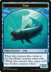 Fish // Kraken Double-Sided Token [Masters 25 Tokens] | L.A. Mood Comics and Games