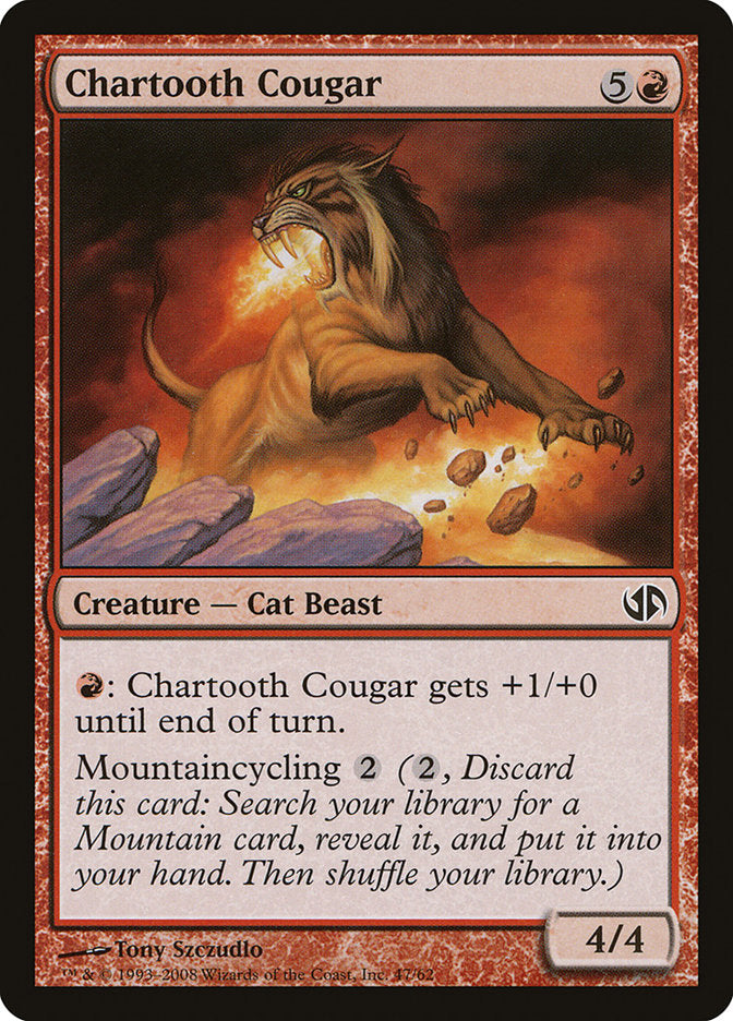 Chartooth Cougar [Duel Decks: Jace vs. Chandra] | L.A. Mood Comics and Games