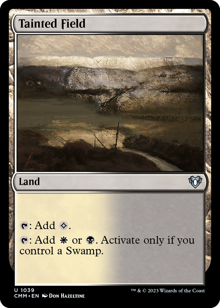 Tainted Field [Commander Masters] | L.A. Mood Comics and Games