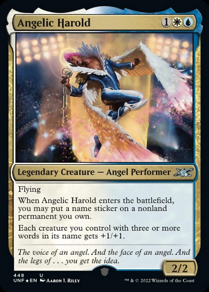 Angelic Harold (Galaxy Foil) [Unfinity] | L.A. Mood Comics and Games