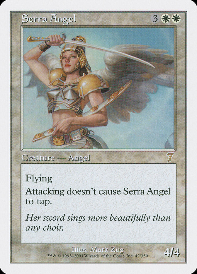 Serra Angel [Seventh Edition] | L.A. Mood Comics and Games