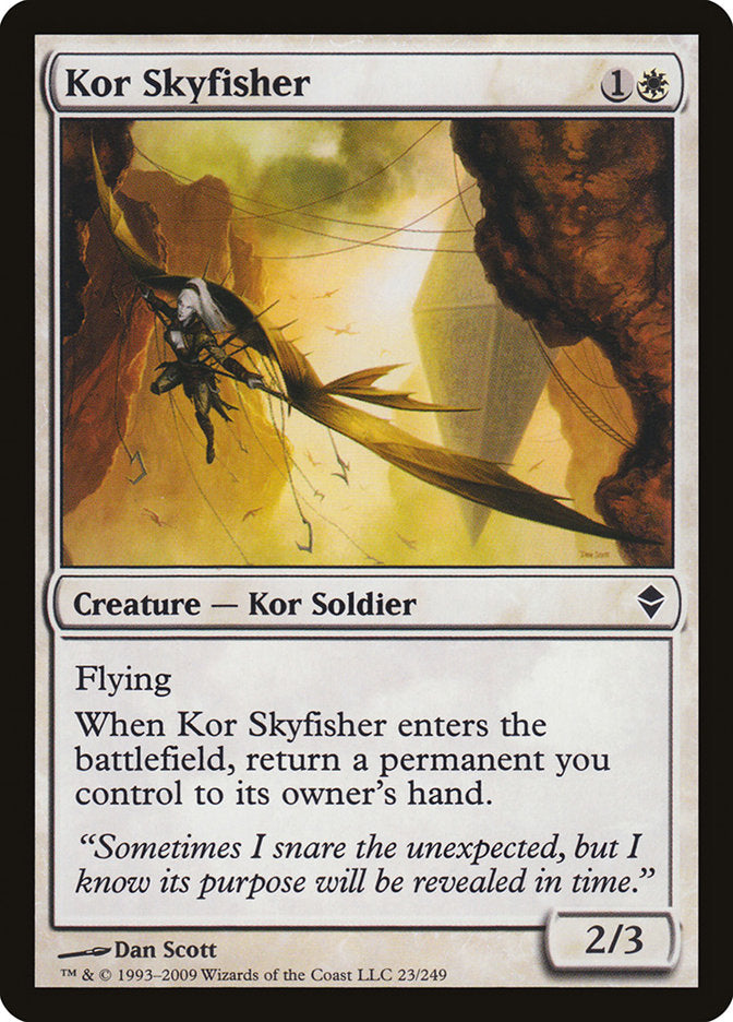 Kor Skyfisher [Zendikar] | L.A. Mood Comics and Games