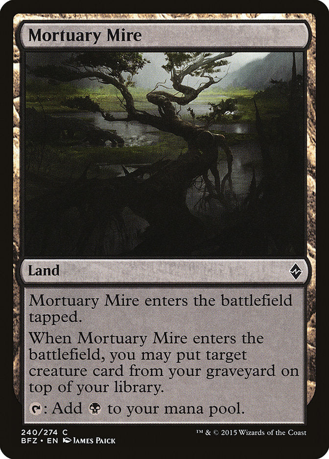 Mortuary Mire [Battle for Zendikar] | L.A. Mood Comics and Games
