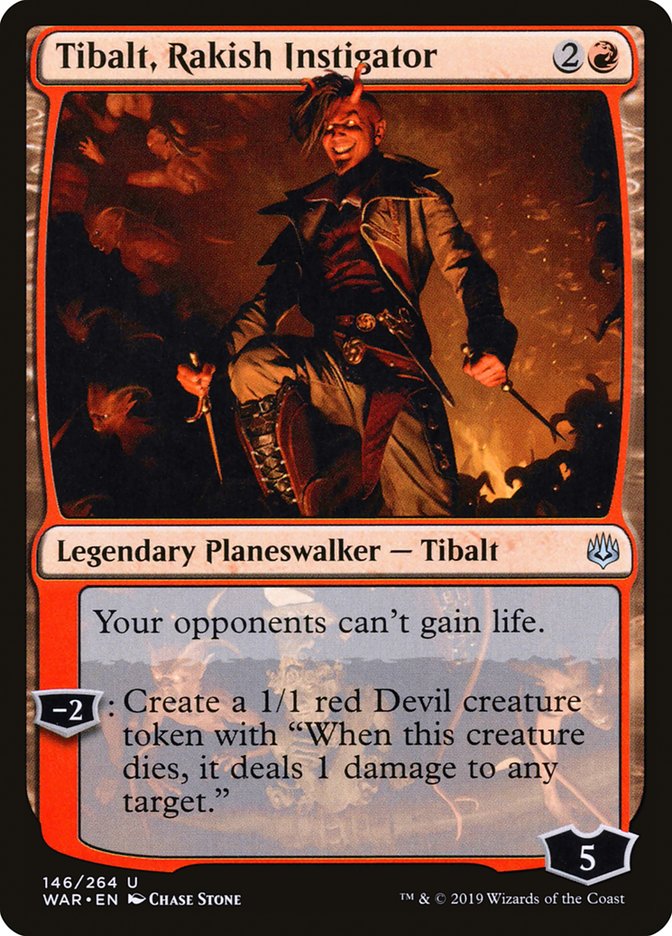 Tibalt, Rakish Instigator [War of the Spark] | L.A. Mood Comics and Games