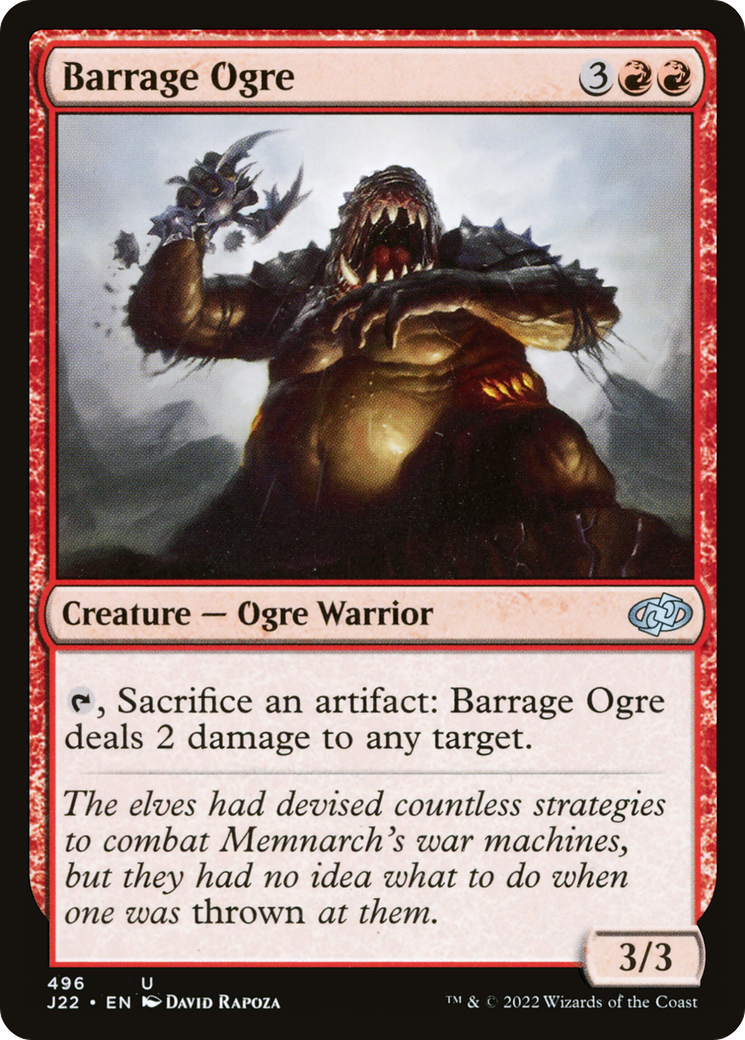 Barrage Ogre [Jumpstart 2022] | L.A. Mood Comics and Games