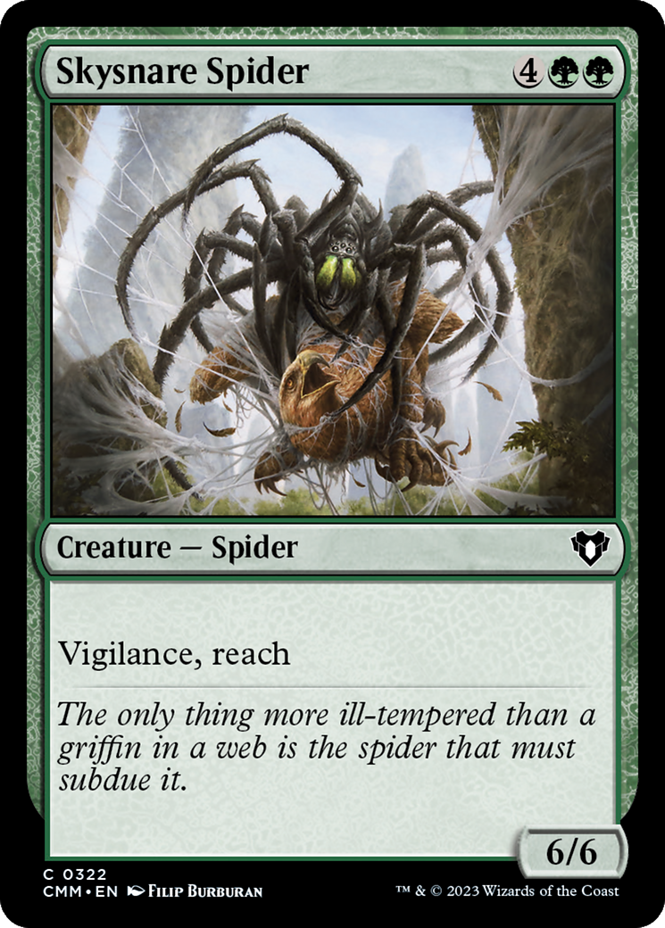 Skysnare Spider [Commander Masters] | L.A. Mood Comics and Games