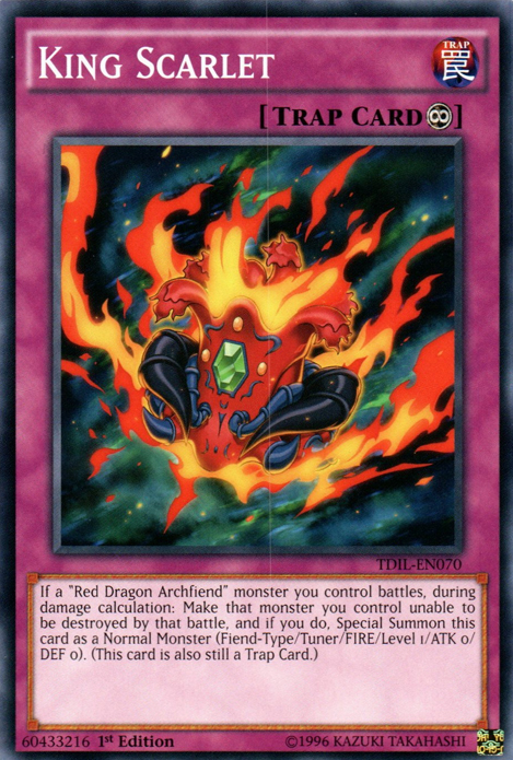 King Scarlet [TDIL-EN070] Common | L.A. Mood Comics and Games