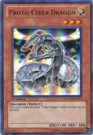 Proto-Cyber Dragon [LCGX-EN177] Ultra Rare | L.A. Mood Comics and Games