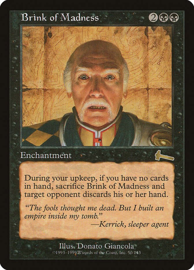 Brink of Madness [Urza's Legacy] | L.A. Mood Comics and Games