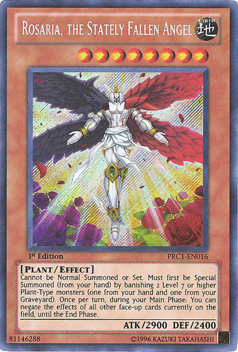 Rosaria, the Stately Fallen Angel [PRC1-EN016] Secret Rare | L.A. Mood Comics and Games