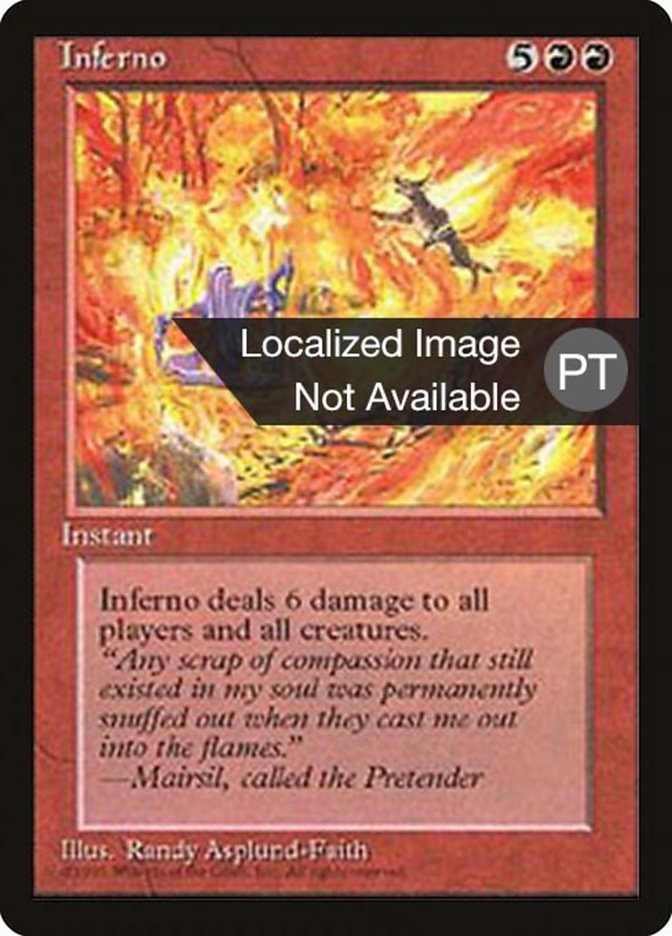 Inferno [Fourth Edition (Foreign Black Border)] | L.A. Mood Comics and Games