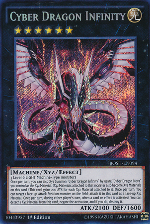 Cyber Dragon Infinity [BOSH-EN094] Secret Rare | L.A. Mood Comics and Games