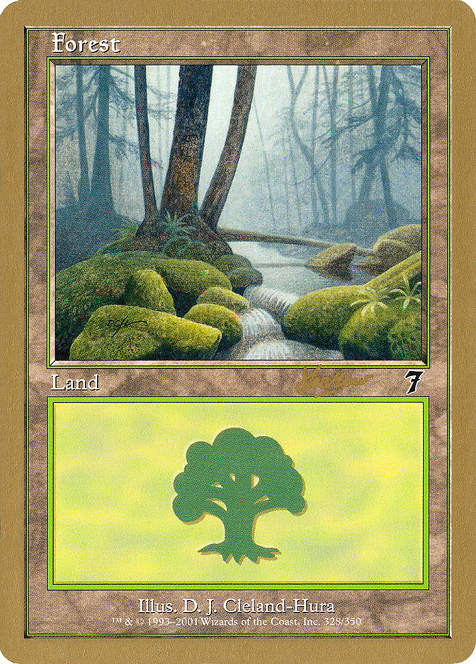 Forest (328) (Sim Han How) [World Championship Decks 2002] | L.A. Mood Comics and Games