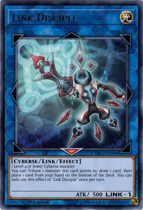 Link Disciple [CYHO-EN098] Rare | L.A. Mood Comics and Games
