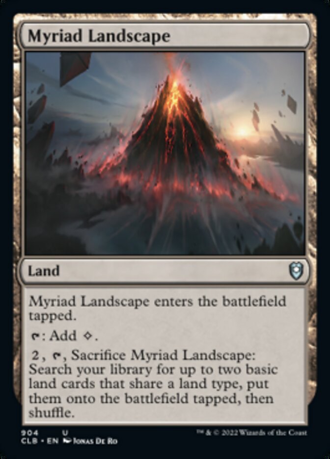 Myriad Landscape [Commander Legends: Battle for Baldur's Gate] | L.A. Mood Comics and Games