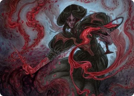 Change of Fortune Art Card [Innistrad: Crimson Vow Art Series] | L.A. Mood Comics and Games