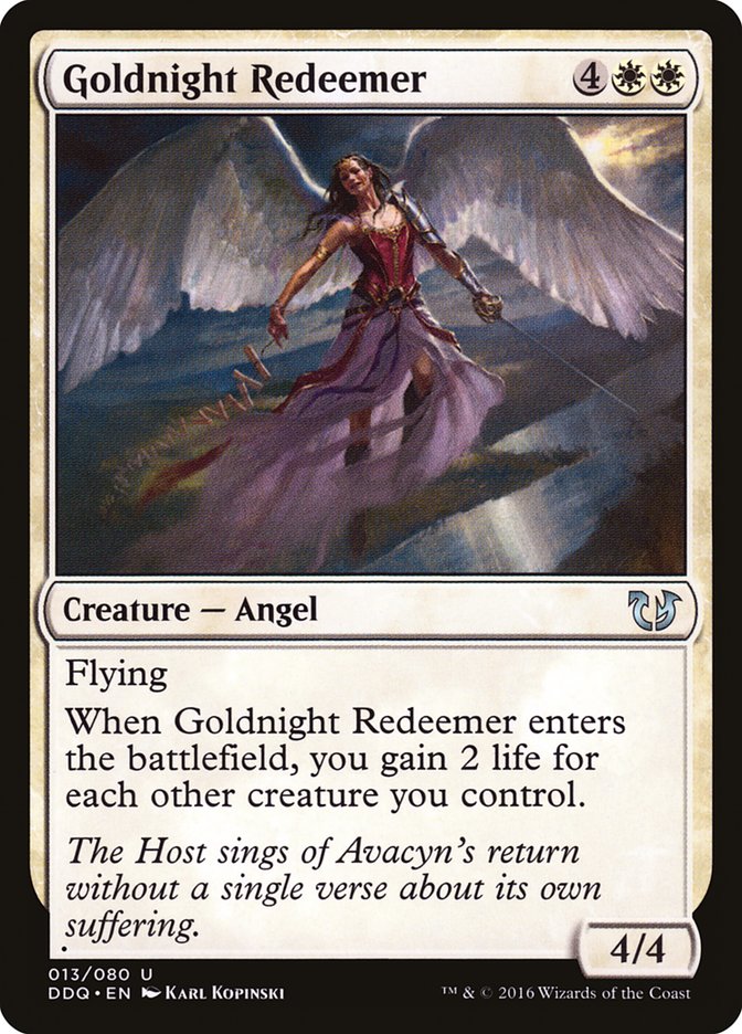 Goldnight Redeemer [Duel Decks: Blessed vs. Cursed] | L.A. Mood Comics and Games