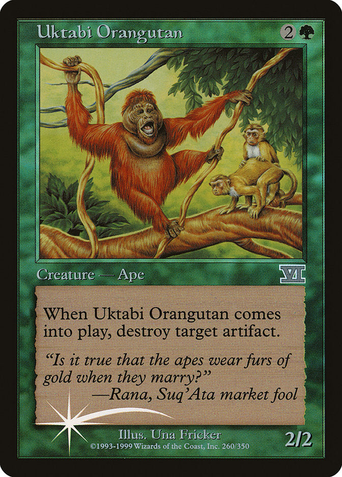 Uktabi Orangutan [Arena League 2000] | L.A. Mood Comics and Games