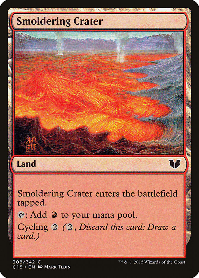 Smoldering Crater [Commander 2015] | L.A. Mood Comics and Games