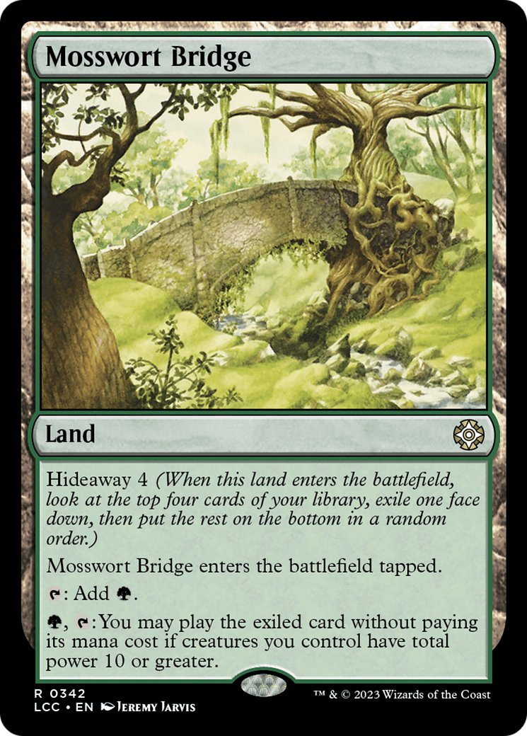 Mosswort Bridge [The Lost Caverns of Ixalan Commander] | L.A. Mood Comics and Games