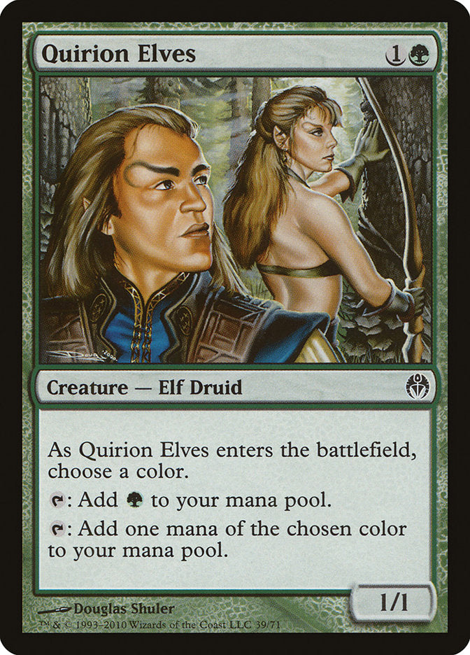 Quirion Elves [Duel Decks: Phyrexia vs. the Coalition] | L.A. Mood Comics and Games