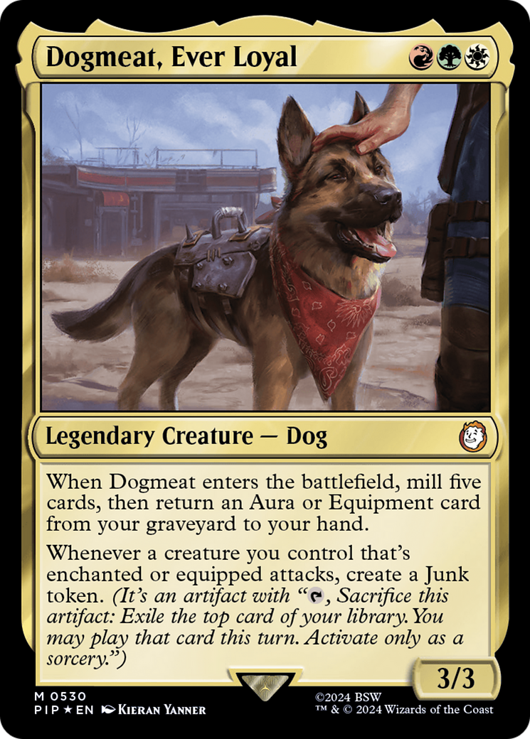 Dogmeat, Ever Loyal (Surge Foil) [Fallout] | L.A. Mood Comics and Games