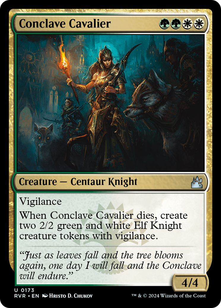 Conclave Cavalier [Ravnica Remastered] | L.A. Mood Comics and Games