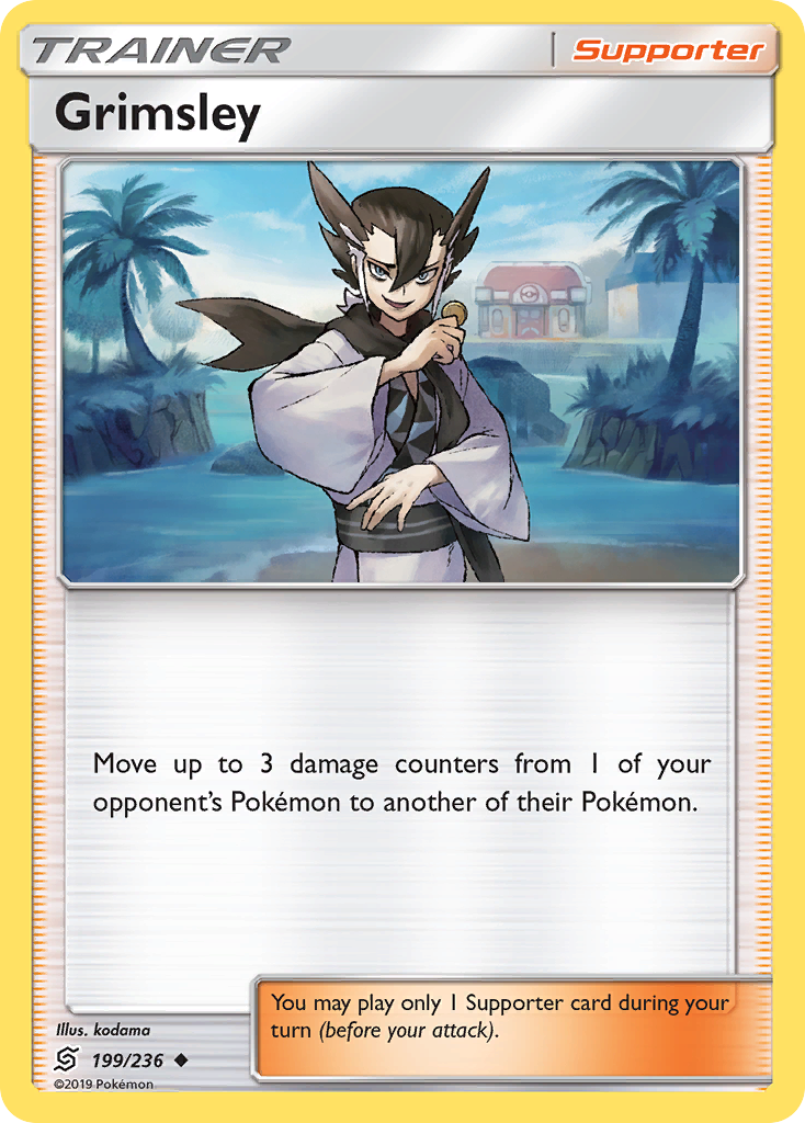 Grimsley (199/236) [Sun & Moon: Unified Minds] | L.A. Mood Comics and Games